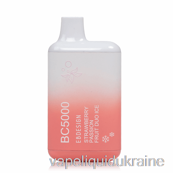 Vape Liquid Ukraine BC5000 Disposable Strawberry Passion Fruit Duo Ice